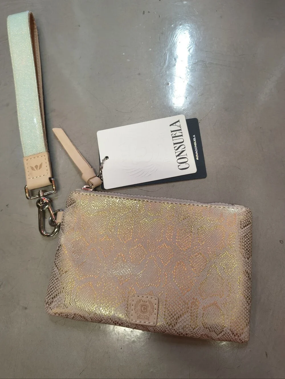 Consuela Leah Combi Wrist Wallet Wristlet NWT